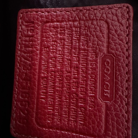 Coach Penelope turnkock satchel pebble leather shoulder bag - Picture 6 of 12